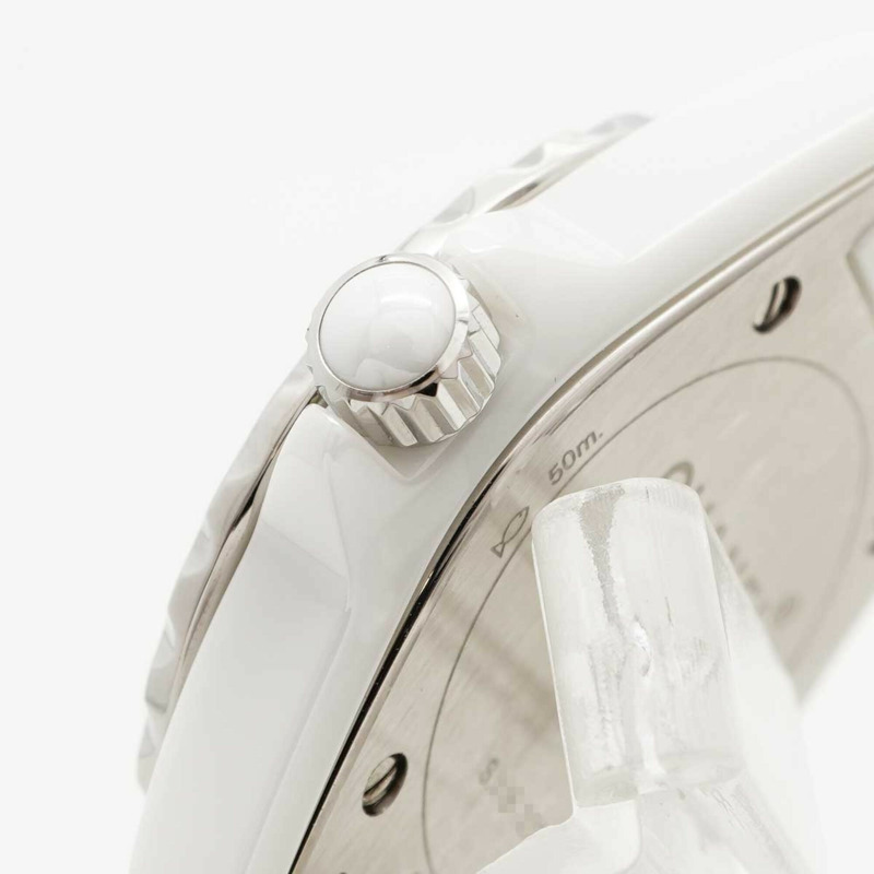 香奈兒 J12 H2572 白色錶盤女錶-7