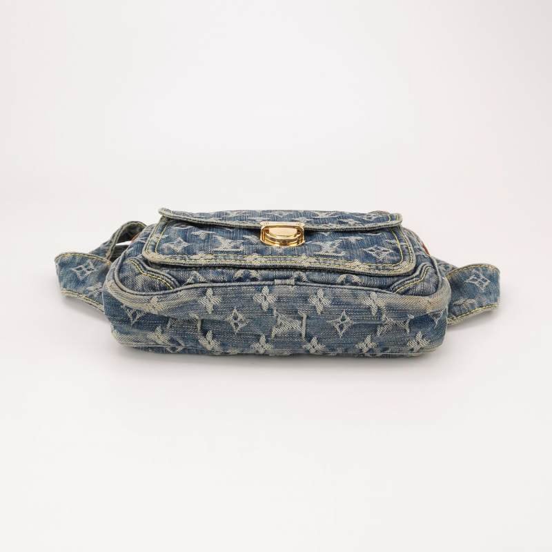 Louis Vuitton (LV) 帆布植鞣革老花腰包胸包-5