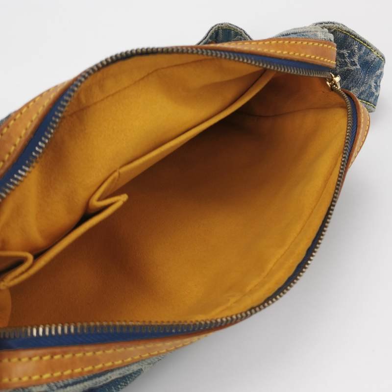 Louis Vuitton (LV) 帆布植鞣革老花腰包胸包-6