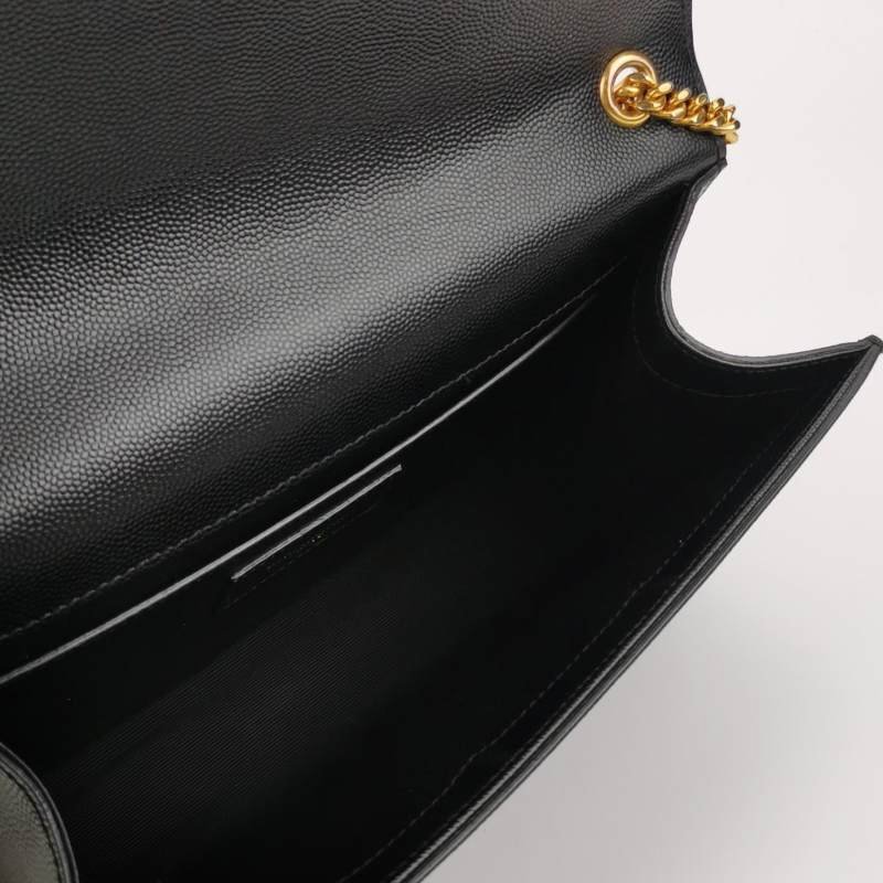 Saint Laurent Kate凱特包中牛皮純色YSL標誌單肩包-6