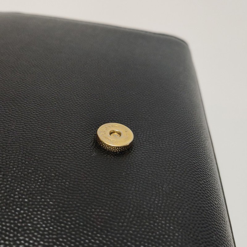 Saint Laurent Kate凱特包中牛皮純色YSL標誌單肩包-10