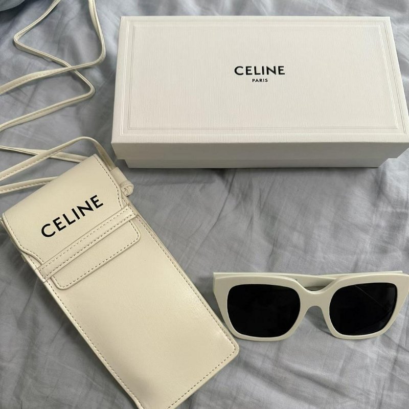 💎Han's house精品服飾💎 celine 墨鏡 太陽眼鏡 現貨 附小側包-7