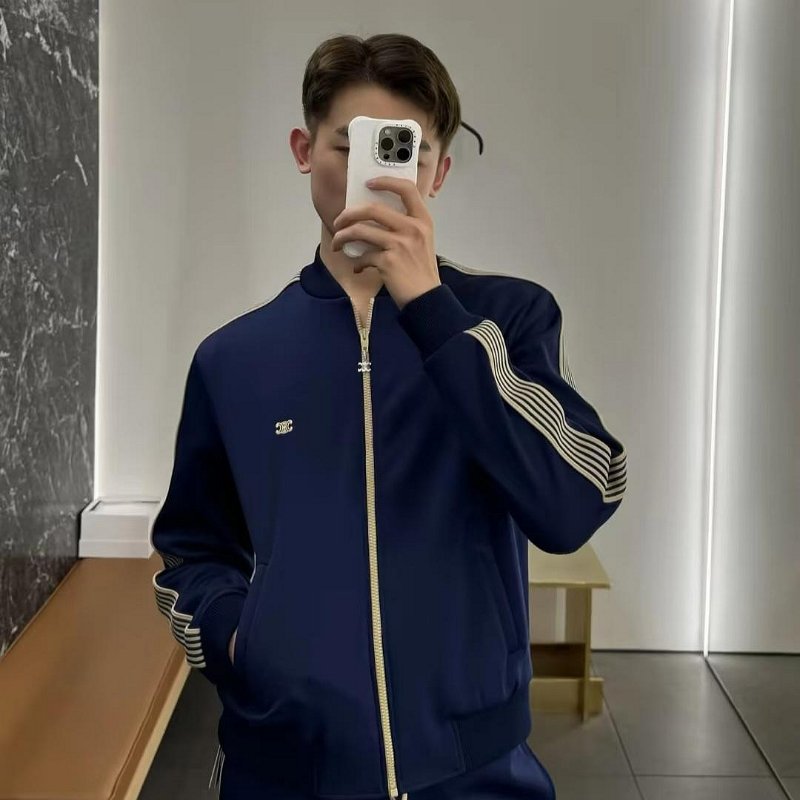 💎Han's house精品服飾💎CELINE 凱旋門 刺繡 外套  原價61000-8