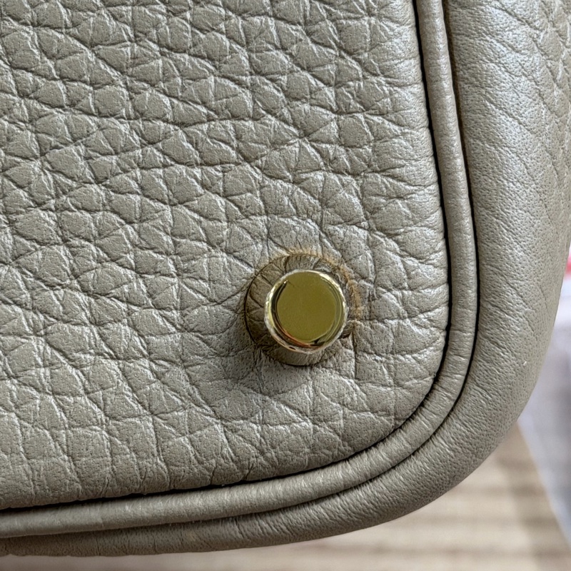 愛馬仕 Picotin18 風衣灰菜籃子-11