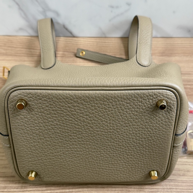 愛馬仕 Picotin18 風衣灰菜籃子-24