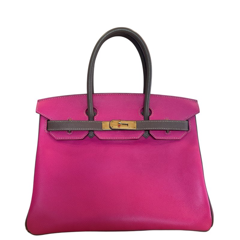 HERMES Birkin桃粉色30-0