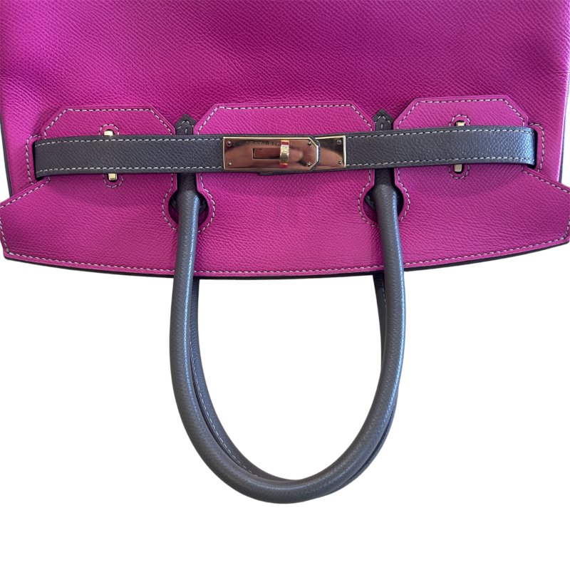 HERMES Birkin桃粉色30-11