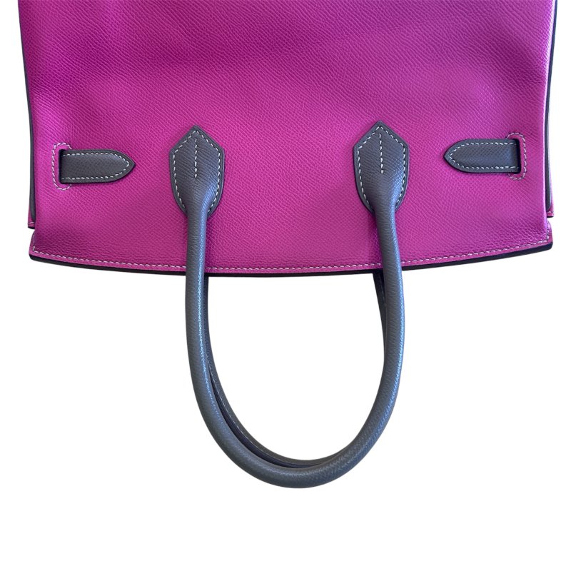 HERMES Birkin桃粉色30-12
