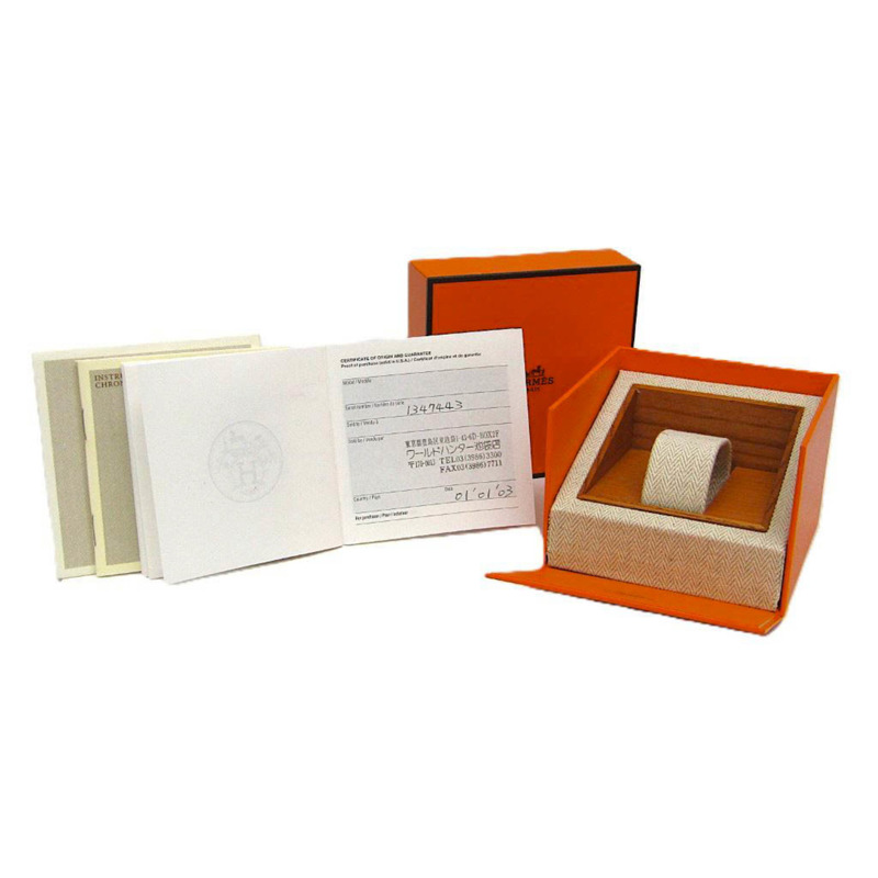 愛馬仕 Clipper Diver 計時碼錶 18K 金精鋼腕錶 CL2.320 拋光-5