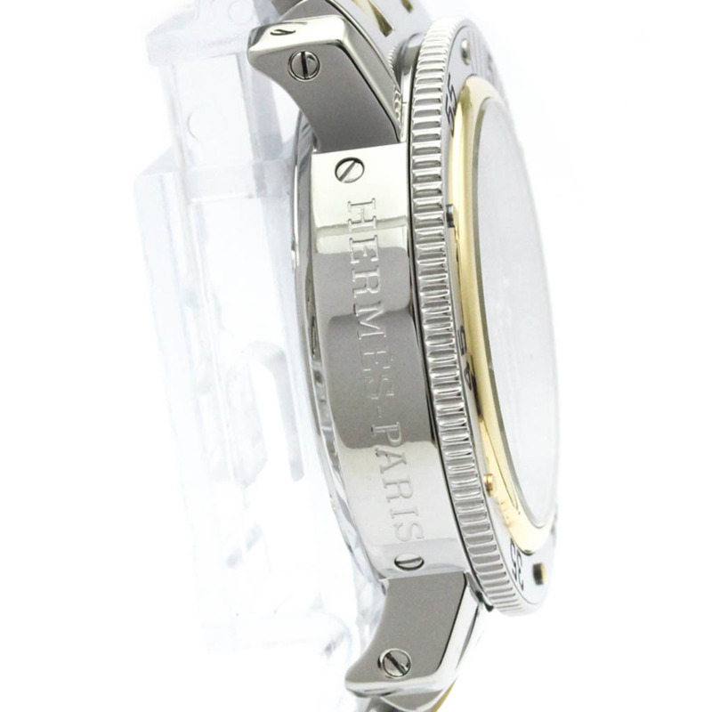 愛馬仕 Clipper Diver 計時碼錶 18K 金精鋼腕錶 CL2.320 拋光-8