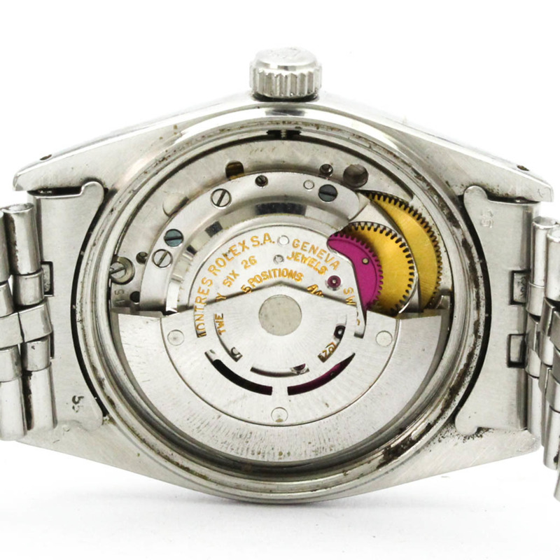 勞力士 Datejust 1601 白金精鋼自動男士腕錶（復古款）-5