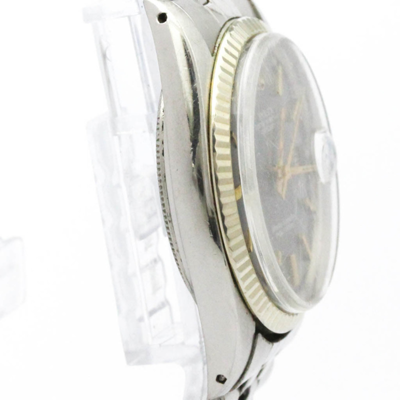 勞力士 Datejust 1601 白金精鋼自動男士腕錶（復古款）-8