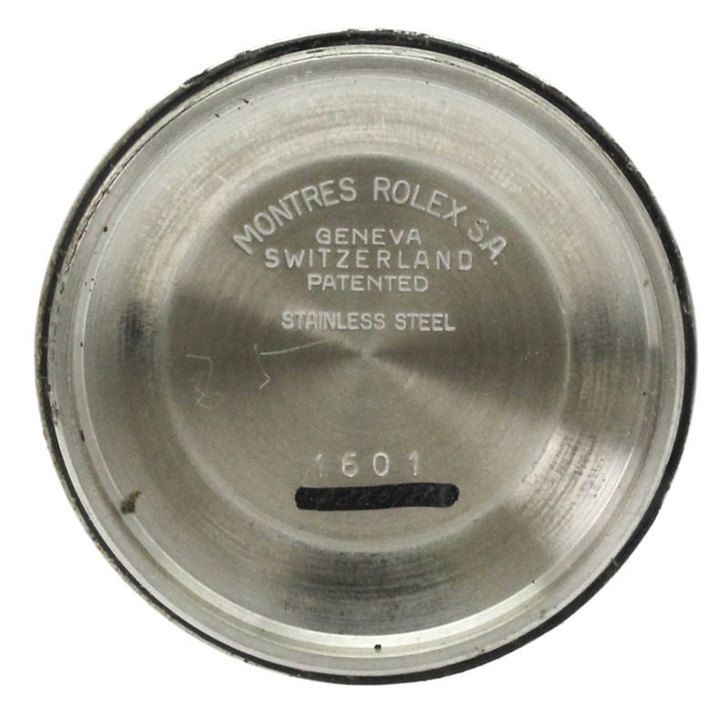 勞力士 Datejust 1601 白金精鋼自動男士腕錶（復古款）-9