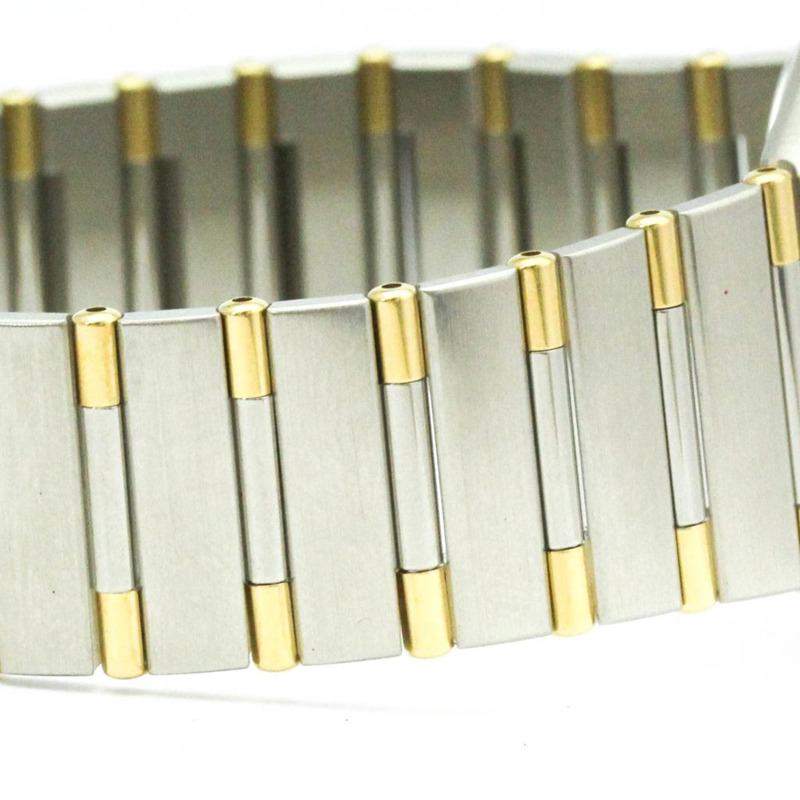 歐米茄星座系列18K金精鋼石英男士腕錶1312.30拋光款-7