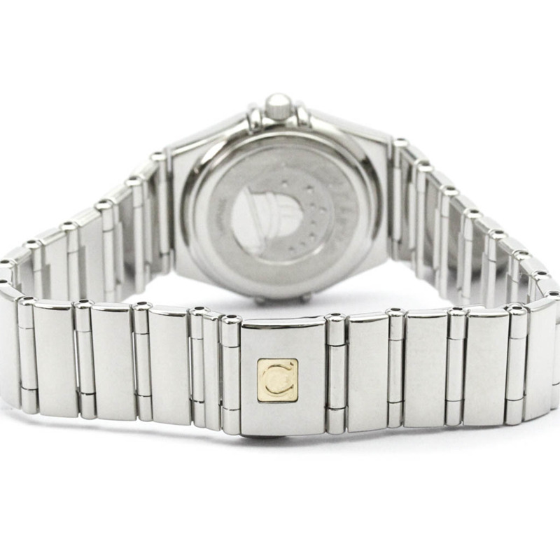 歐米茄星座系列 My Choice 鑽石粉紅珍珠貝母腕錶 1566.66 拋光款-4