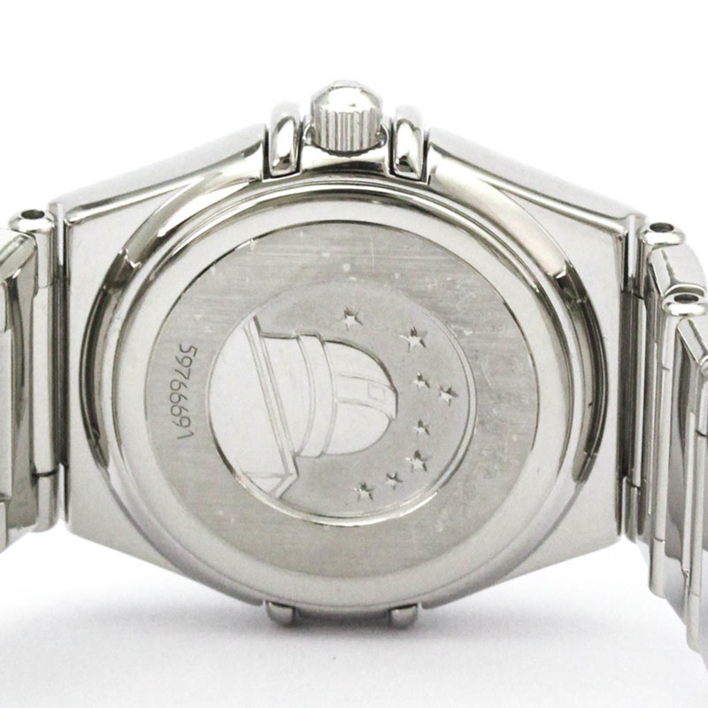 歐米茄星座系列 My Choice 鑽石粉紅珍珠貝母腕錶 1566.66 拋光款-6