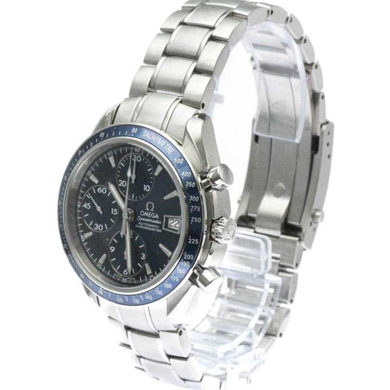 歐米茄超霸系列日期顯示精鋼自動男士腕錶 3212.80 拋光款-1