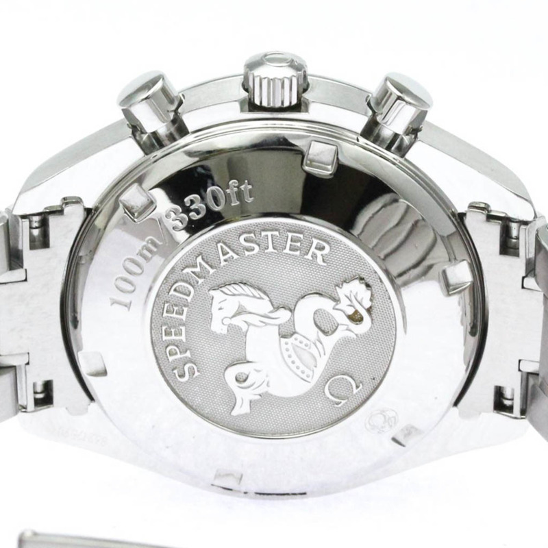 歐米茄超霸系列日期顯示精鋼自動男士腕錶 3212.80 拋光款-6