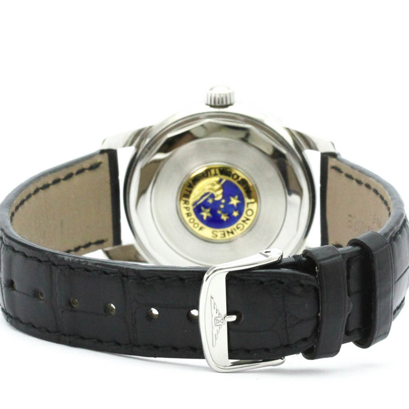 浪琴錶 Conquest Heritage 精鋼自動男士腕錶 L1.611.4-4