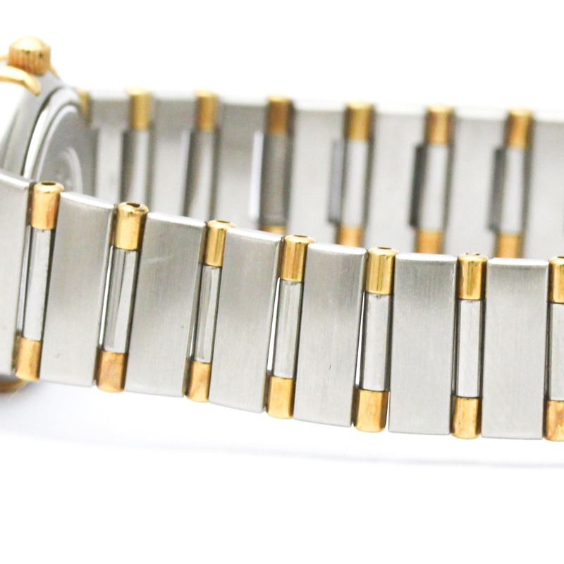 歐米茄星座系列珍珠母貝18K金精鋼女錶1362.70拋光款-2