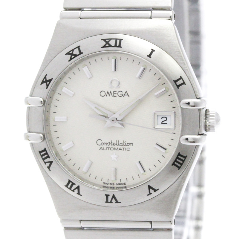 歐米茄星座系列精鋼自動女士腕錶 1592.30 拋光-0