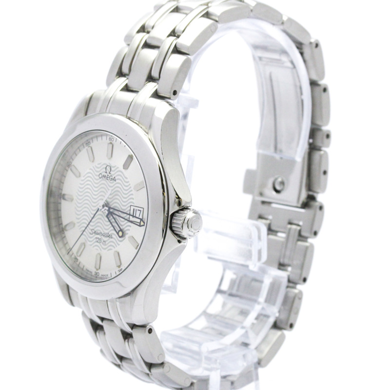 歐米茄海馬系列120公尺不鏽鋼石英男士腕錶 2511.31 拋光款-1