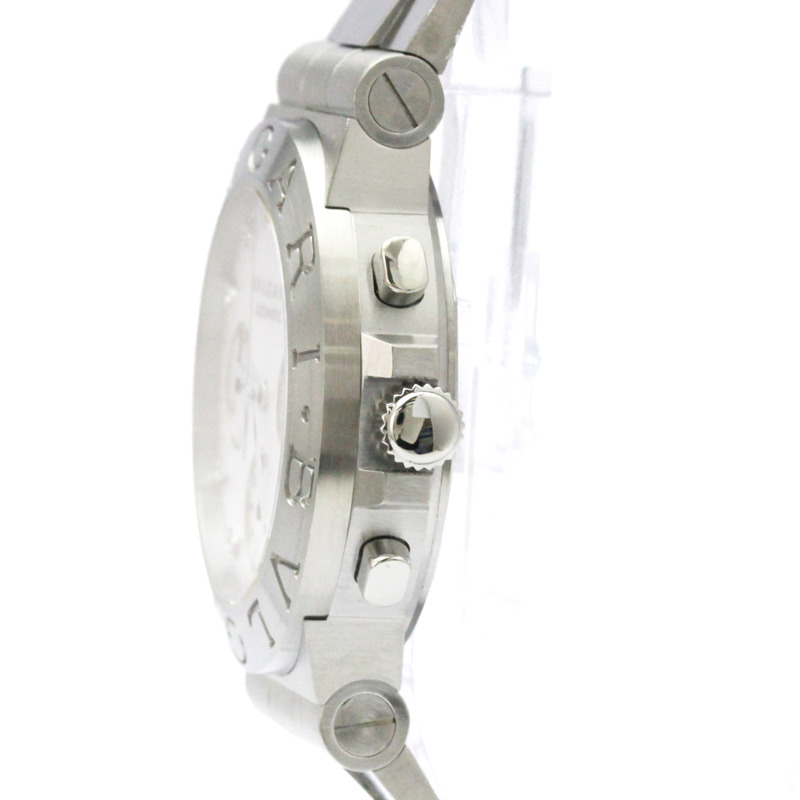 寶格麗 Diagono 運動計時自動腕錶 CH35S AUTO 拋光-3