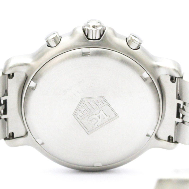 TAG HEUER 6000 計時碼錶 精鋼石英男錶 CH1111 拋光-5