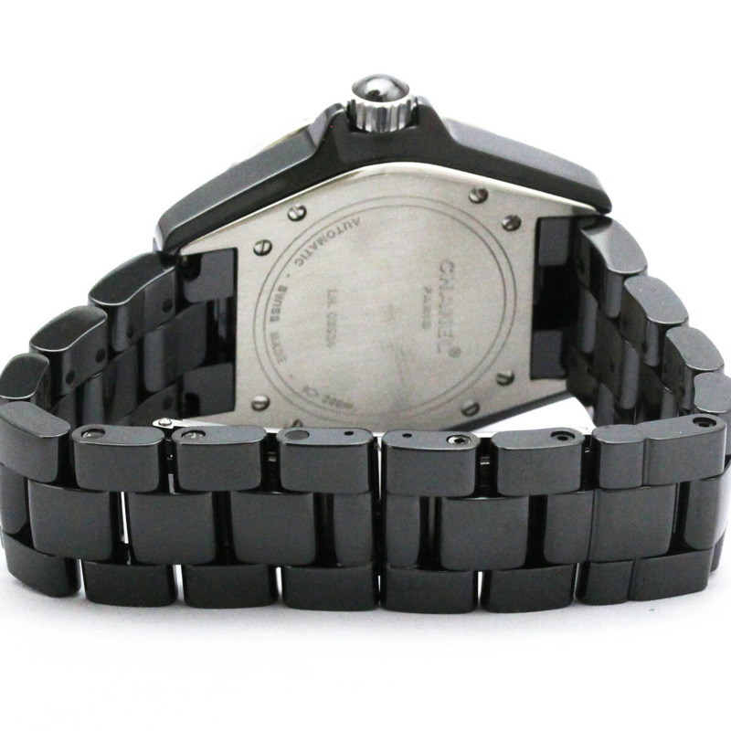 香奈兒 J12 鑽石陶瓷精鋼自動腕錶 H1626-4