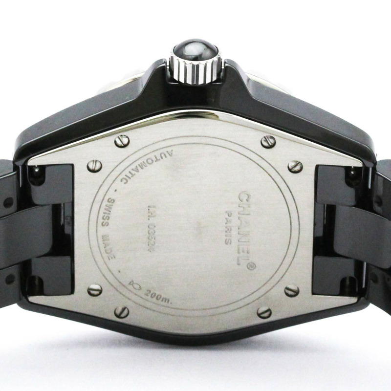 香奈兒 J12 鑽石陶瓷精鋼自動腕錶 H1626-5