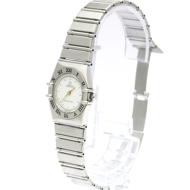 歐米茄星座系列不鏽鋼女士腕錶 795.1080 拋光款-1