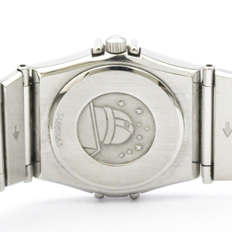 歐米茄星座系列不鏽鋼女士腕錶 795.1080 拋光款-5