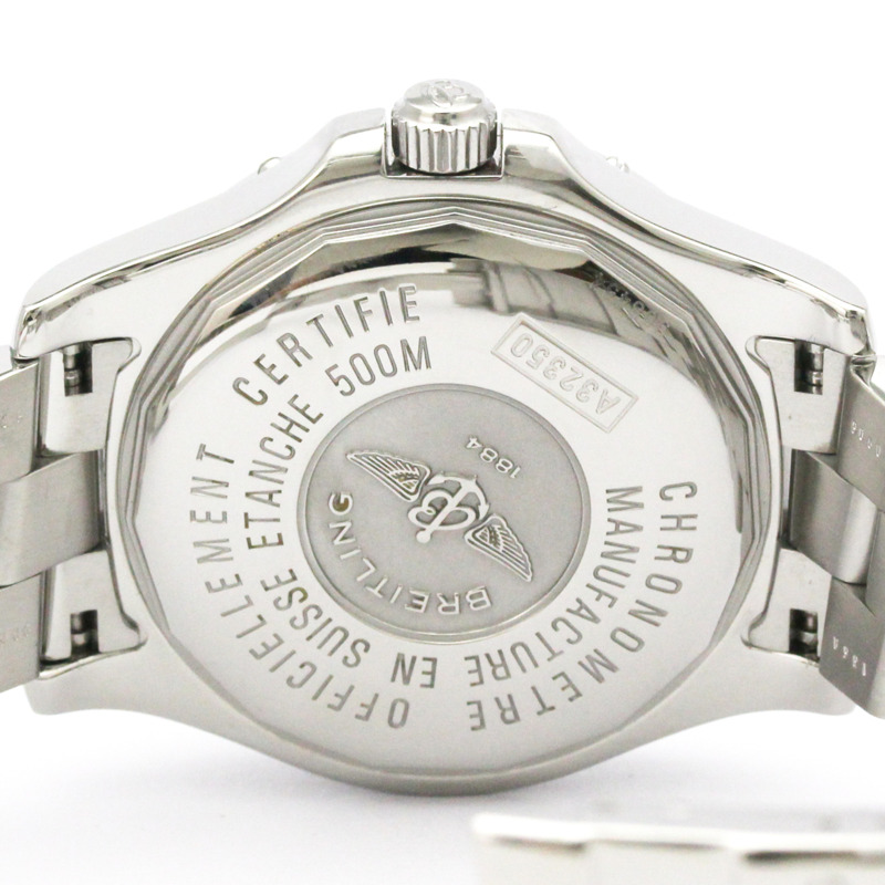 百年靈 Colt GMT 不鏽鋼自動男士腕錶 A32350 拋光-5