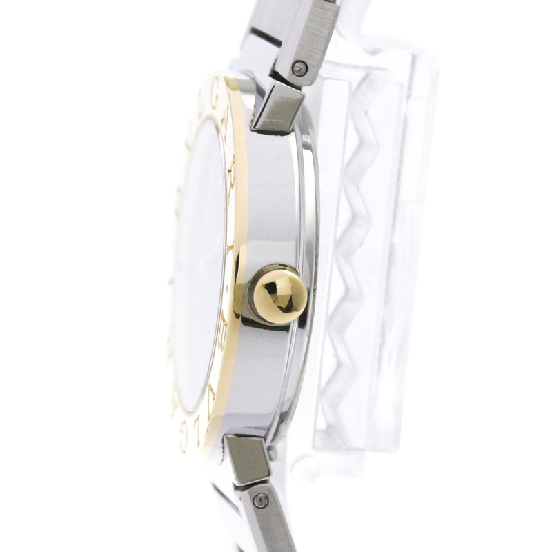 寶格麗 (BVLGARI) 18K金精鋼女錶 BB26SG 拋光款-3