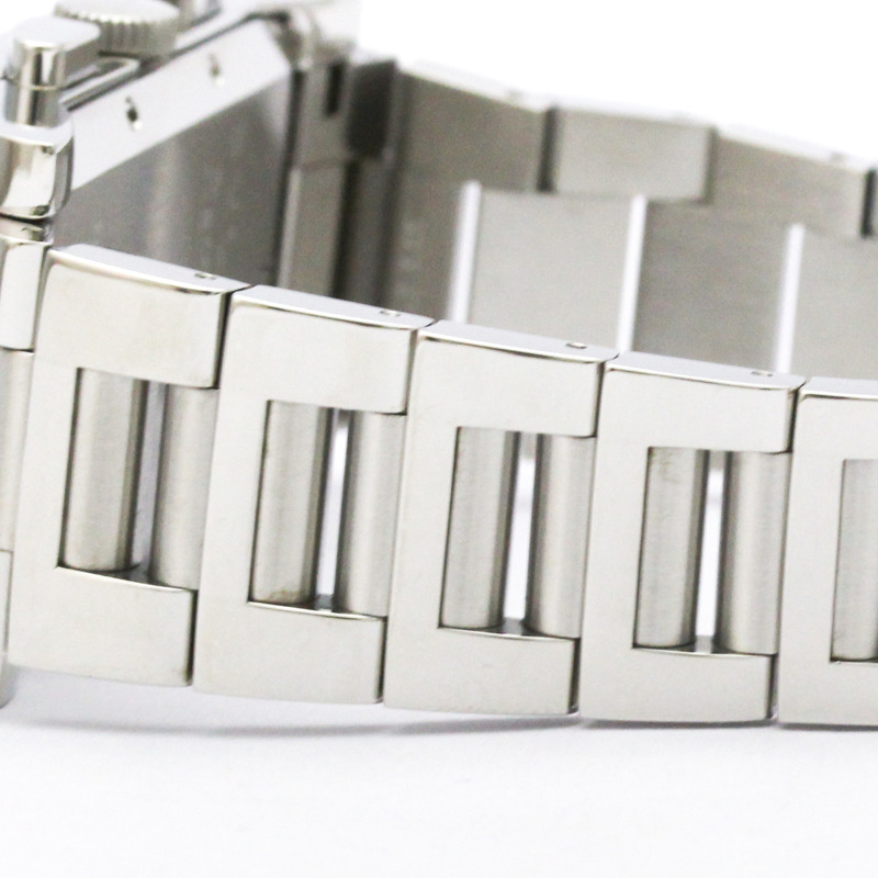 寶格麗 Rettangolo 系列不鏽鋼石英男士腕錶 RTC49S 拋光款-2