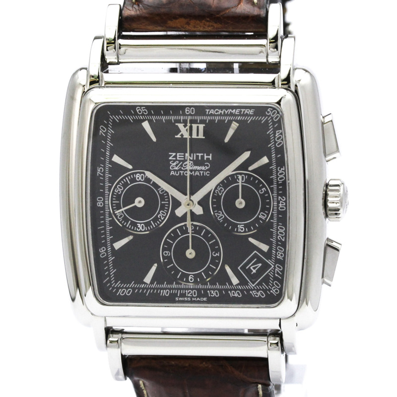 真力時 (ZENITH) Class El Primero 計時碼錶 精鋼腕錶 01.0420.400 拋光-0