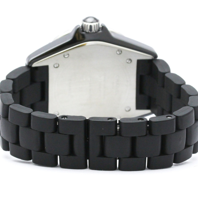 香奈兒 J12 陶瓷橡膠自動男士腕錶 H0684 拋光-4