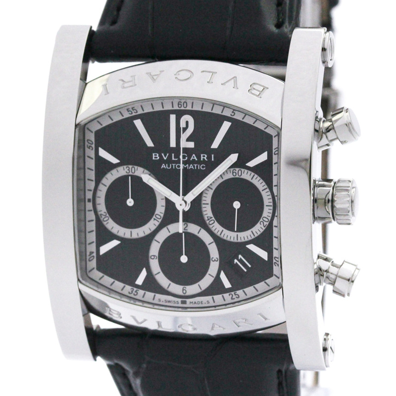 寶格麗 Assioma Chronoragph 精鋼自動男士腕錶 AA48SCH-0