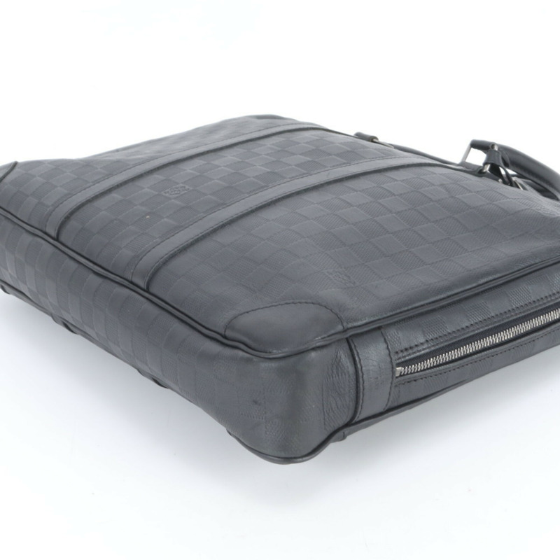 路易威登 Damier Infini Porte Documents Voyage N41146 男士皮革手提包-5