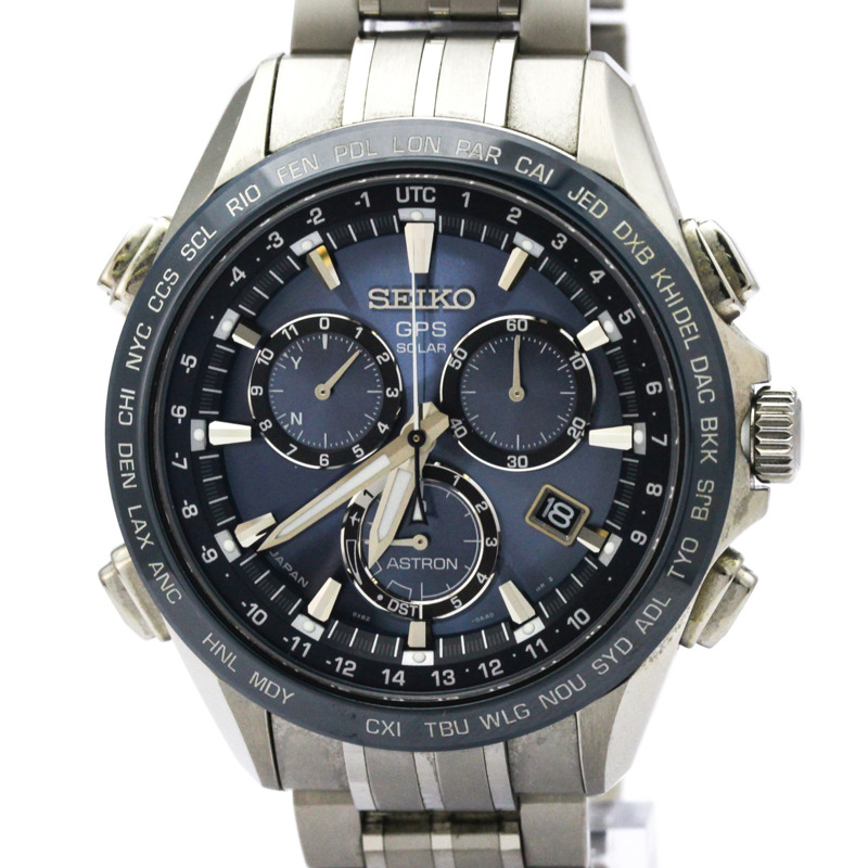 精工 Astron GPS 太陽能陶瓷鈦金屬男士腕錶 SBXB005(8X82-0AB0) 拋光-0