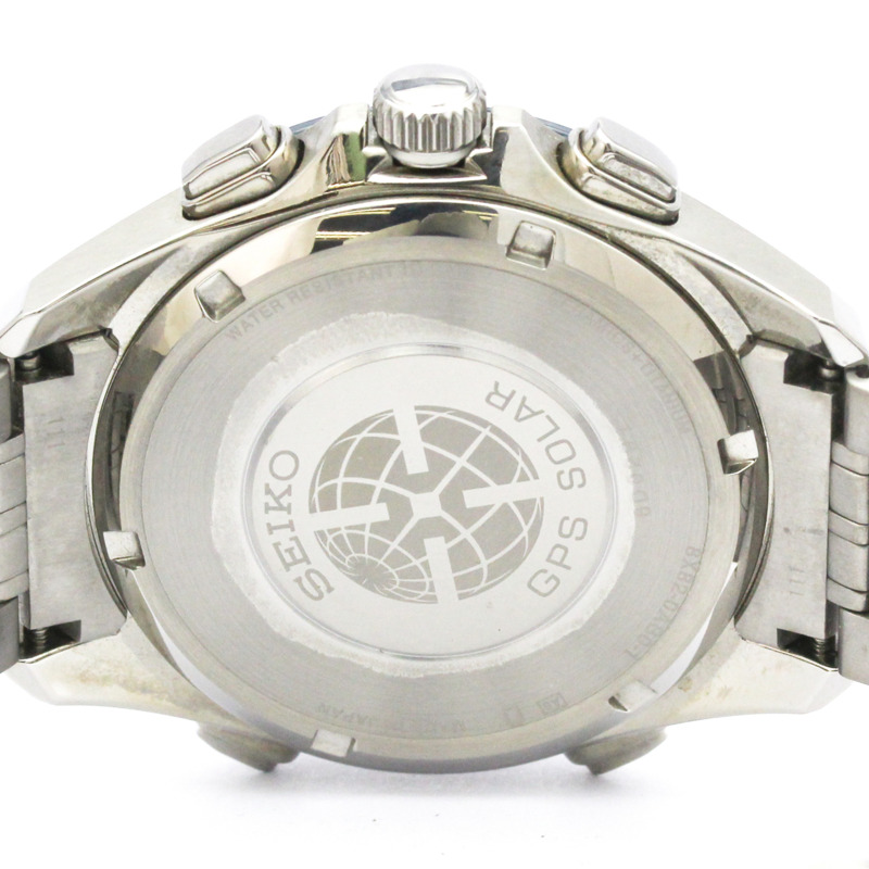 精工 Astron GPS 太陽能陶瓷鈦金屬男士腕錶 SBXB005(8X82-0AB0) 拋光-6
