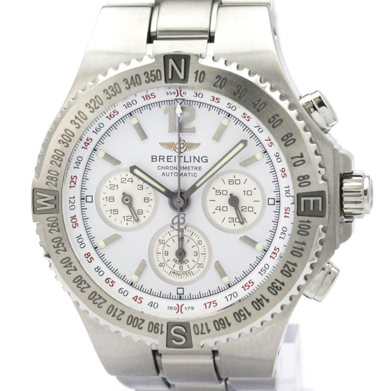 百年靈大力士系列不鏽鋼自動男士腕錶 A39363 拋光-0