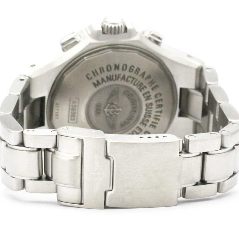 百年靈大力士系列不鏽鋼自動男士腕錶 A39363 拋光-4