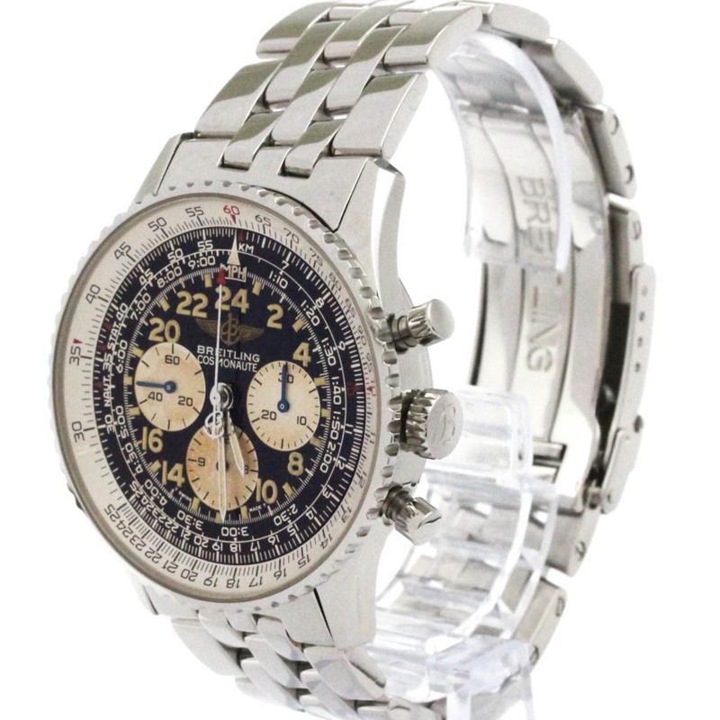 百年靈 Navitimer Cosmonaute 手動上鍊男士腕錶 A12023 拋光-1