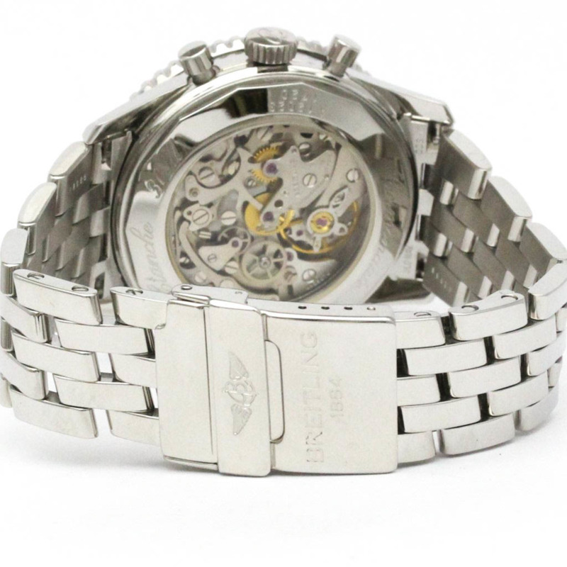 百年靈 Navitimer Cosmonaute 手動上鍊男士腕錶 A12023 拋光-4