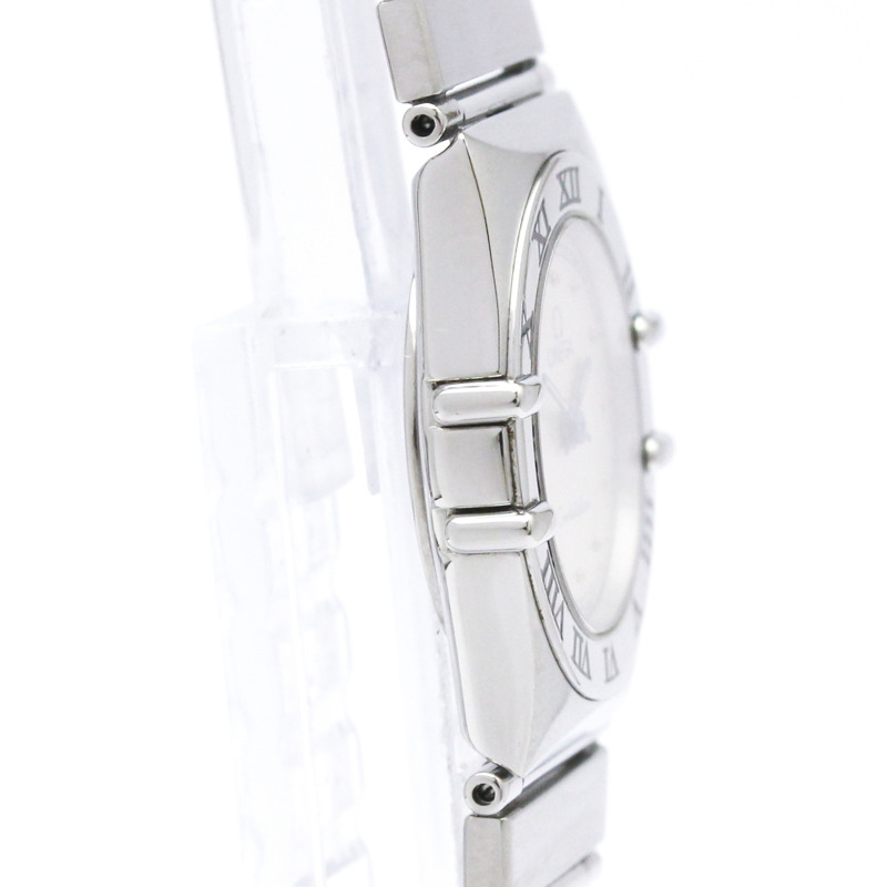 歐米茄星座系列精鋼女錶 795.1080 拋光款-7