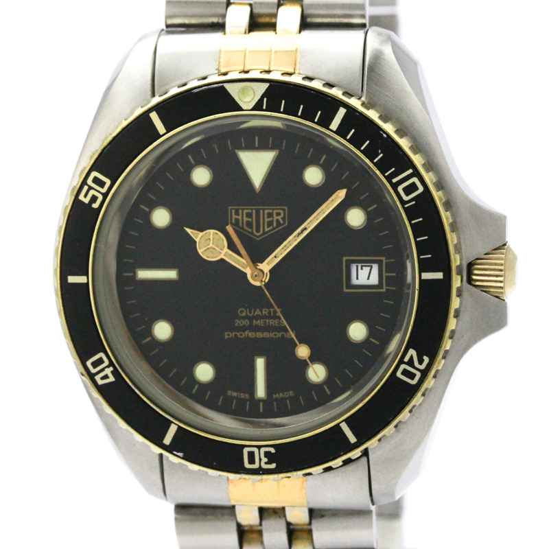 TAG HEUER 1000 鍍金鋼石英男錶 980.021-0