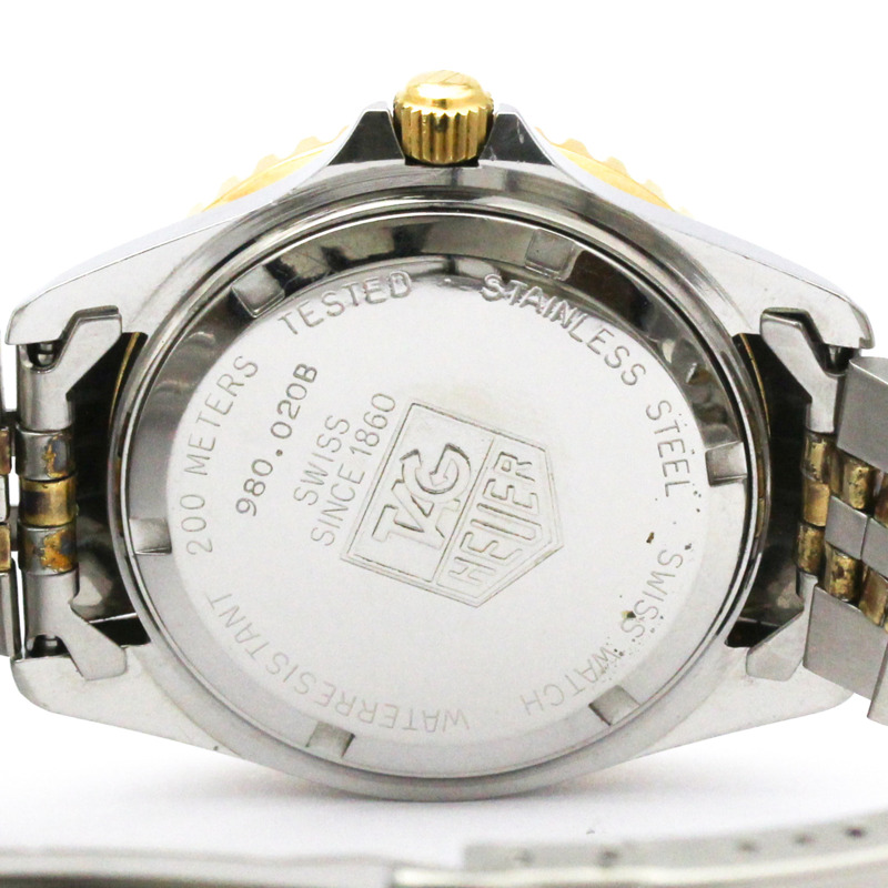 豪雅 1000 專業鍍金鋼錶 980.020-5