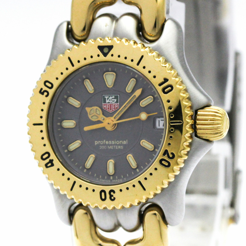TAG HEUER Sel Professional 200公尺鍍金鋼女錶 WG1420-0