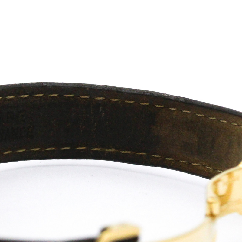 卡地亞 Must Tank 鍍金石英女士腕錶 5057001-6